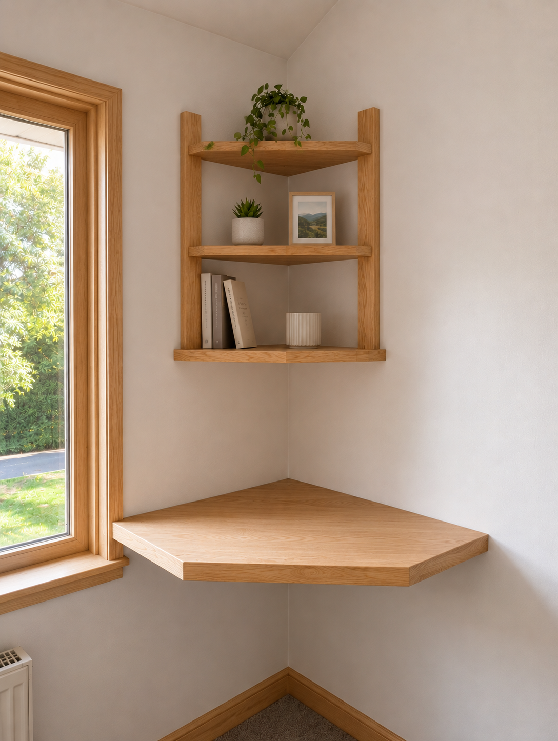 Minimalistic Corner Desk